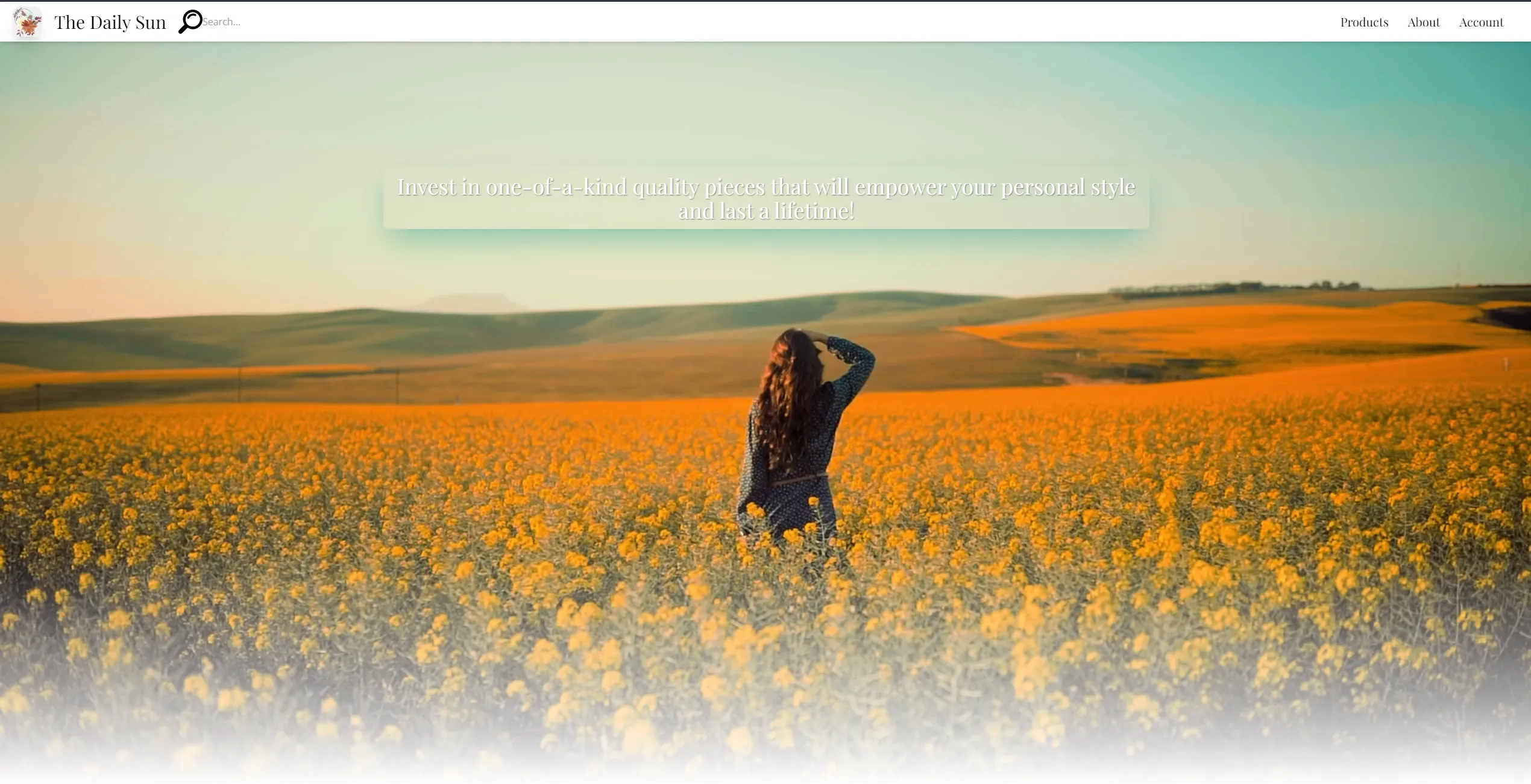 A screenshot of https://thedailysun.devopportunities.dev/